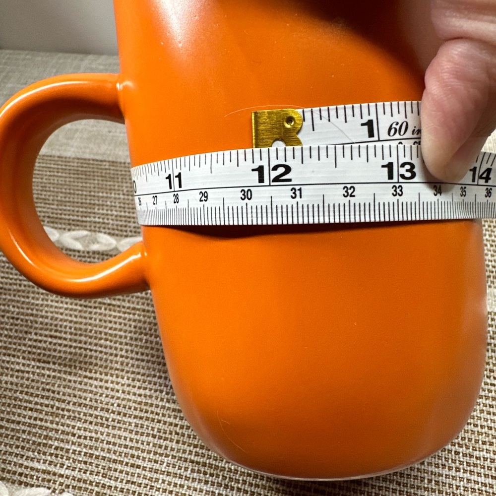 Rae Dunn “MORNIN’ PUMPKIN” 12 Ounce Coffee Mug - Picture 9 of 9